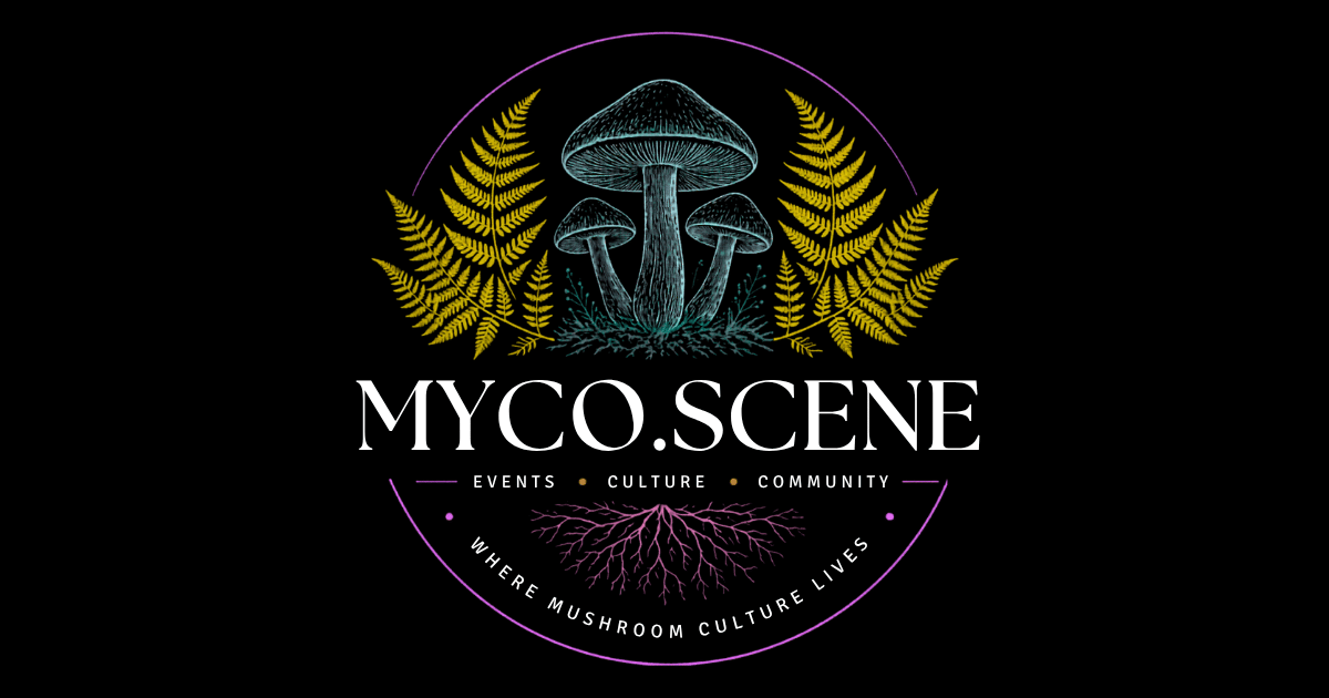 MYCO.SCENE — events, culture, community. Where mushroom culture lives.
